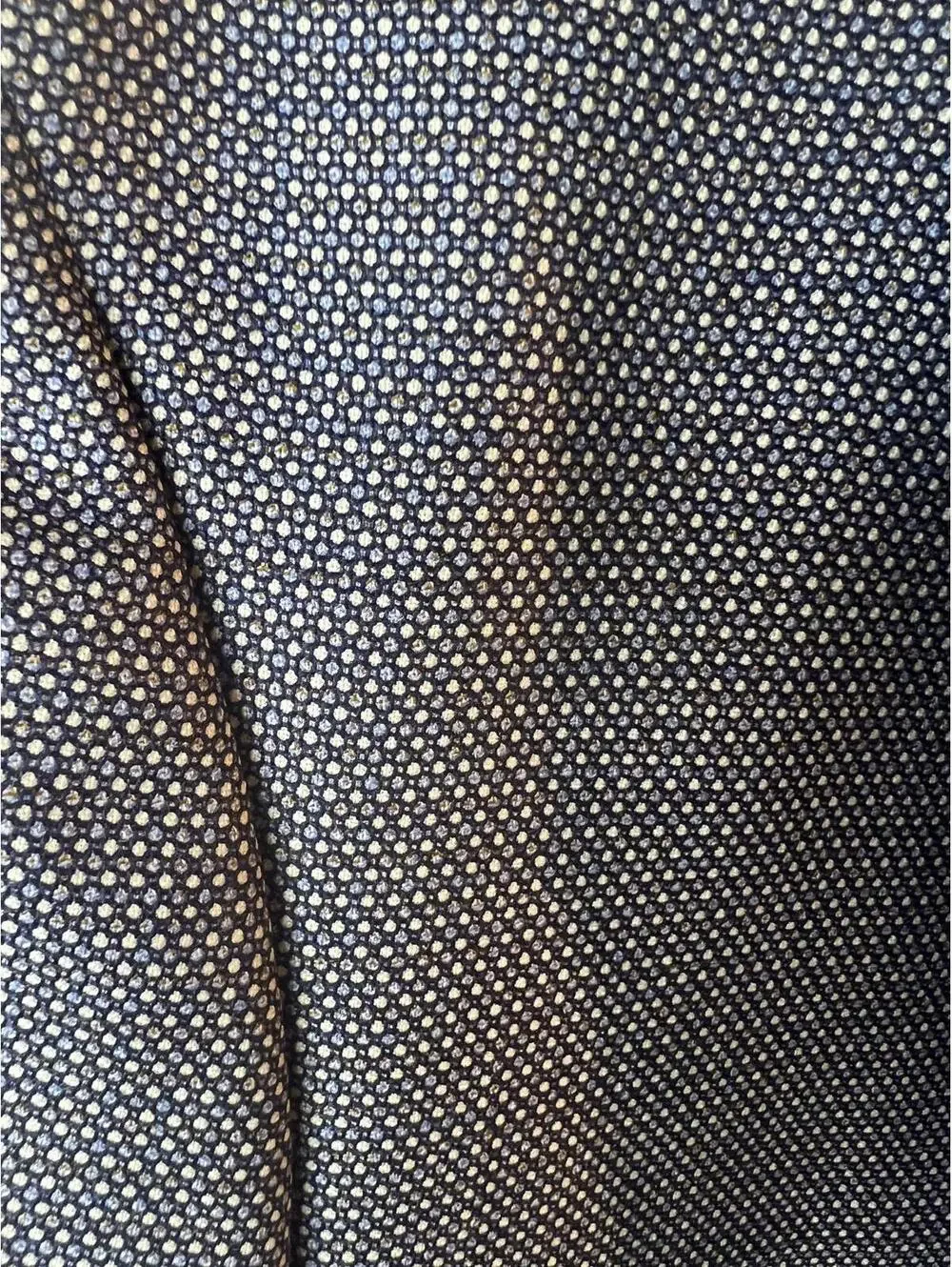 Reda 1865 Milano Italian Wool Sport Coal Blazer 40R Gray Birdseye Made in Italy